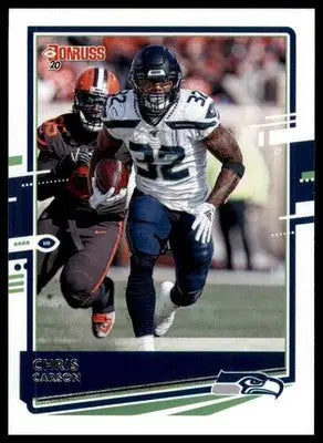 2020 Donruss Chris Carson 223 Seattle Seahawks - Football Card Single