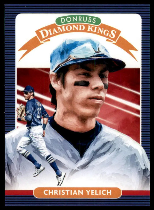 2020 Donruss Christian Yelich 5 Milwaukee Brewers NM - Baseball Card Single