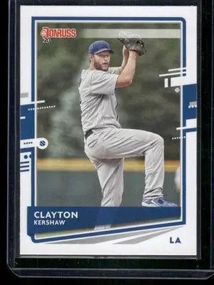 2020 Donruss Clayton Kershaw #118 Baseball - Baseball Card Single