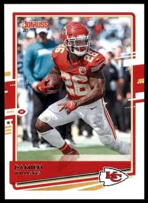 2020 Donruss Damien Williams 5 Kansas City Chiefs