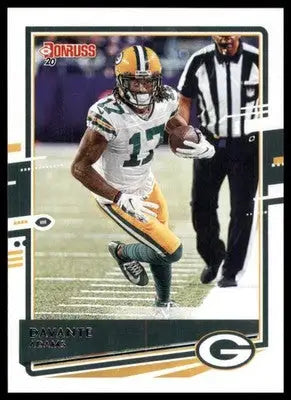 2020 Donruss Davante Adams 105 Green Bay Packers - Football Card Single