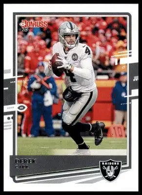 2020 Donruss Derek Carr 197 Las Vegas Raiders - Football Card Single