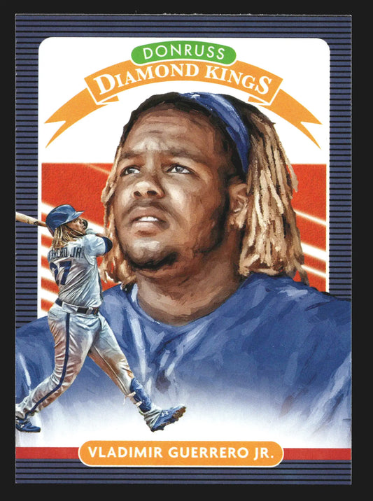 2020 Donruss Diamond Kings #14 Vladimir Guerrero Jr Toronto Blue Jays - Baseball Card Single