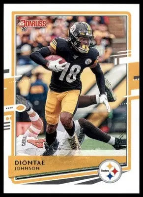 2020 Donruss Diontae Johnson 218 Pittsburgh Steelers - Football Card Single