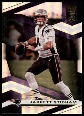 2020 Donruss Elite Jarrett Stidham 13 New England Patriots