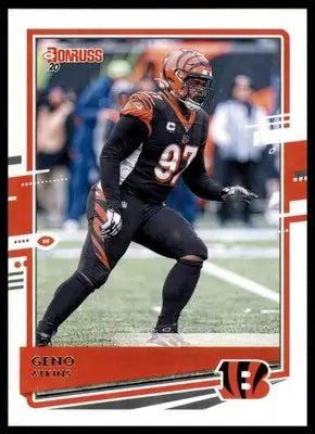 2020 Donruss Geno Atkins 68 Cincinnati Bengals - Football Card Single
