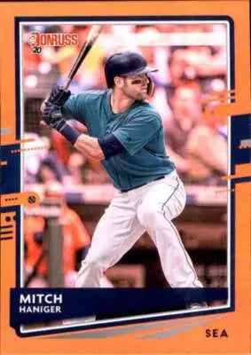 2020 Donruss Holo Orange #100 Mitch Haniger NM-MT Mariners - Baseball Card Single