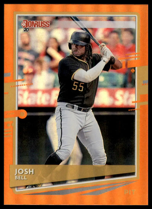 2020 Donruss - Holo Orange Josh Bell 146 Pittsburgh Pirates NM - Baseball Card Single