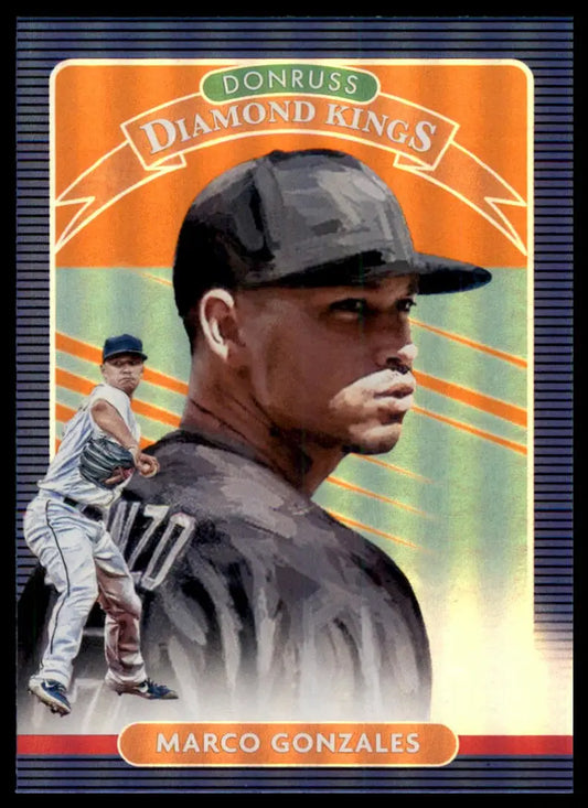 2020 Donruss - Holo Orange Marco Gonzales 22 Seattle Mariners NM - Baseball Card Single