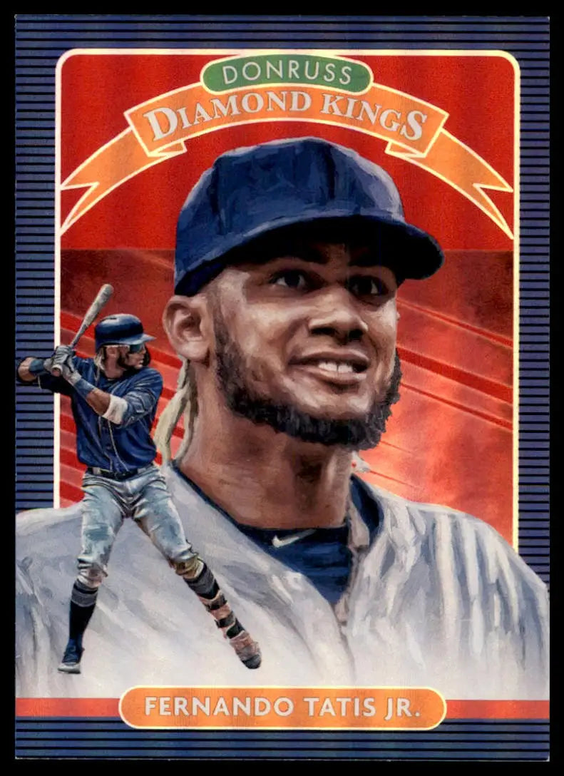 2020 Donruss - Holo Red Fernando Tatis Jr. 1 San Diego Padres NM - Baseball Card Single