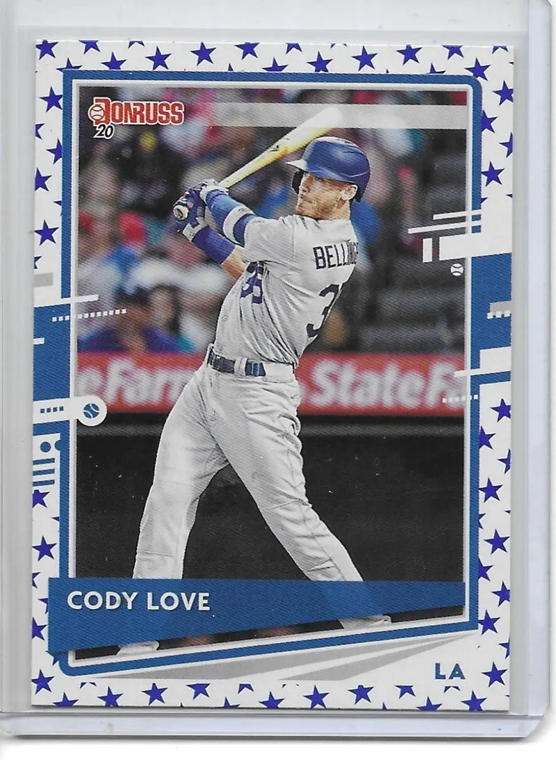 2020 Donruss Independence Day Cody Bellinger Name Variation #84 (793) - Baseball Card Single