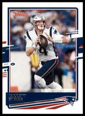 2020 Donruss Jarrett Stidham 167 New England Patriots - Football Card Single