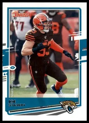 2020 Donruss Joe Schobert 76 Jacksonville Jaguars