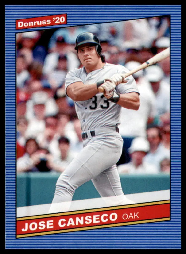2020 Donruss Jose Canseco 212 Oakland Athletics NM - Baseball Card Single