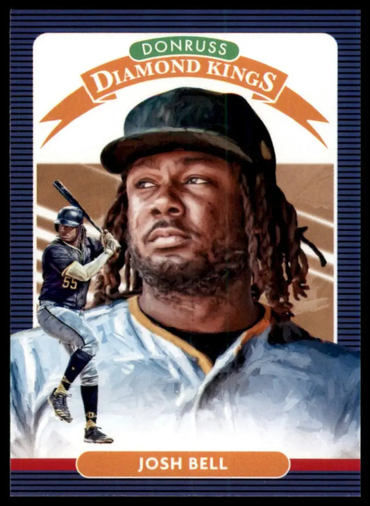 2020 Donruss Josh Bell 27 Pittsburgh Pirates NM - Baseball Card Single