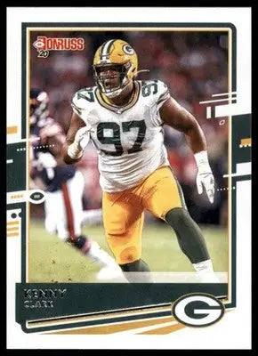 2020 Donruss Kenny Clark 107 Green Bay Packers - Football Card Single