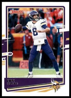 2020 Donruss Kirk Cousins 158 Minnesota Vikings - Football Card Single