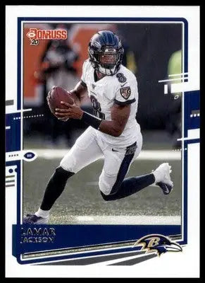 2020 Donruss Lamar Jackson 33 Baltimore Ravens - Football Card Single