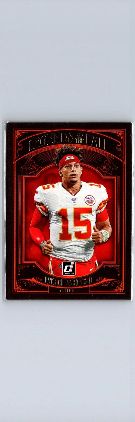 2020 Donruss #LF-PMH Patrick Mahomes II Legends of the Fall Red - Football Card Single