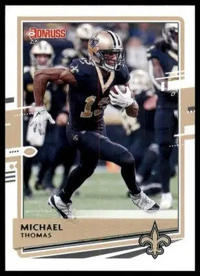 2020 Donruss Michael Thomas 177 New Orleans Saints - Football Card Single
