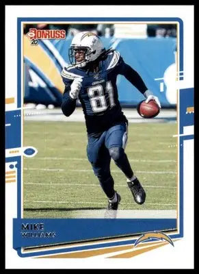 2020 Donruss Mike Williams 137 Los Angeles Chargers - Football Card Single