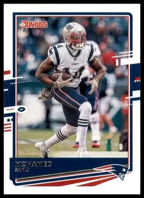 2020 Donruss Mohamed Sanu 172 New England Patriots - Football Card Single