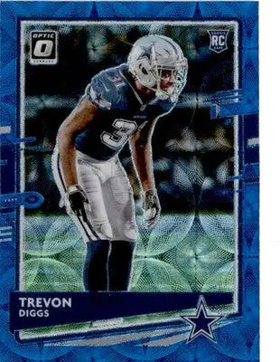 2020 Donruss Optic #110 Trevon Diggs Blue Scope - Football Card Single