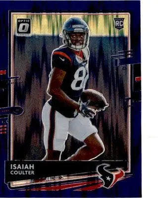 2020 Donruss Optic #132 Isaiah Coulter Purple Shock - Football Card Single
