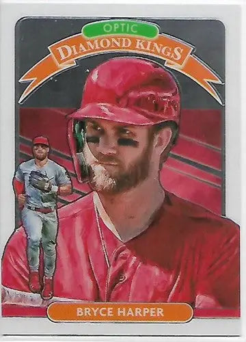 Bryce Harper baseball card 2020 Donruss Optic original gloss NM-MT Phillies
