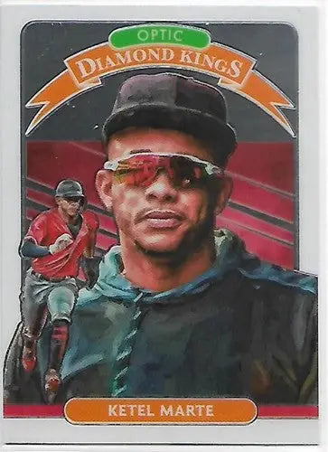 2020 Donruss Optic Ketel Marte baseball card with original gloss from Diamondbacks series