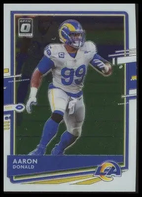 2020 Donruss Optic Aaron Donald 58 Los Angeles Rams