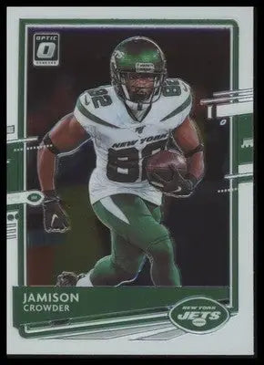 2020 Donruss Optic Jamison Crowder 78 New York Jets