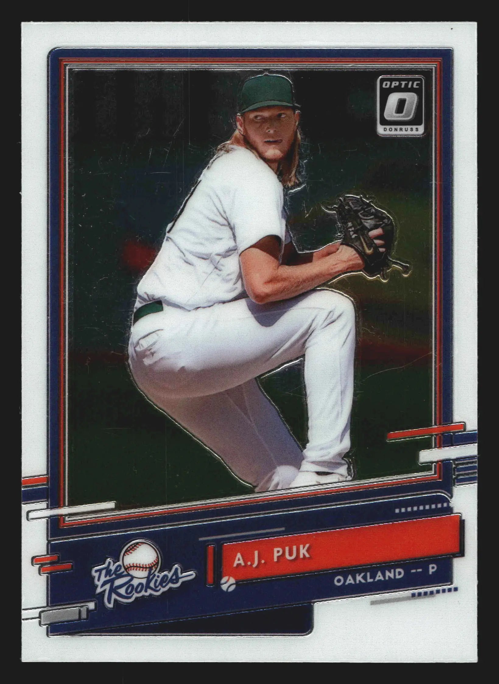 2020 Donruss Optic The Rookies #R-5 A.J. Puk Oakland Athletics - Baseball Card Single