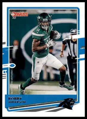 2020 Donruss Robby Anderson 53 Carolina Panthers