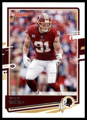 2020 Donruss Ryan Kerrigan 239 Washington Redskins - Football Card Single