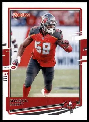 2020 Donruss Shaquil Barrett 231 Tampa Bay Buccaneers - Football Card Single