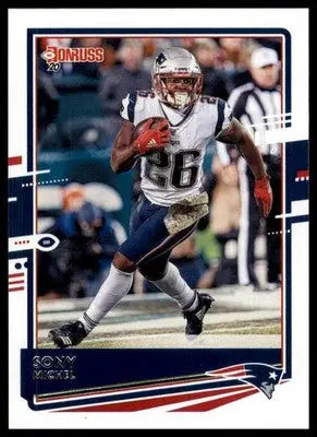 2020 Donruss Sony Michel 168 New England Patriots - Football Card Single