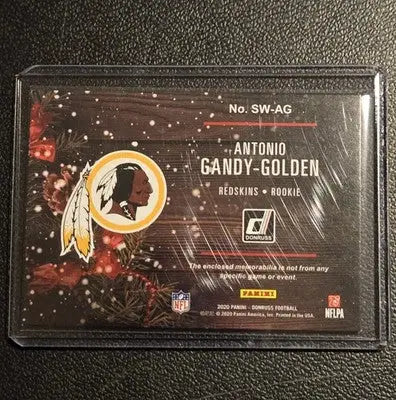 2020 Donruss #SW-AG Antonio Gandy-Golden Rookie Holiday Sweater - Football Card Single