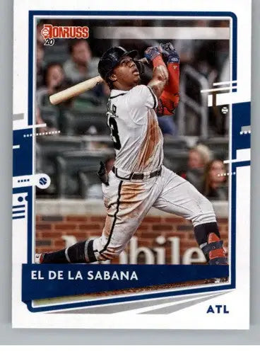 2020 Donruss Variations #170 Ronald Acuna Jr. NM-MT Braves - Baseball Card Single