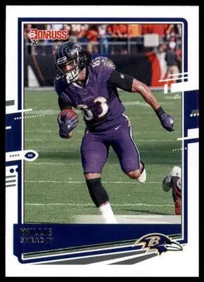 2020 Donruss Willie Snead IV 38 Baltimore Ravens - Football Card Single