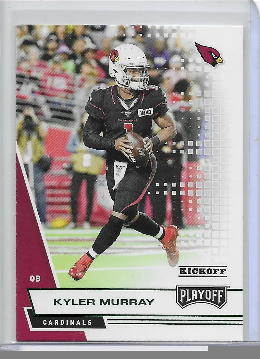 2020 Kyler Murray Playoff Kickoff Green SP!!! 122 (129) - Football Card Single
