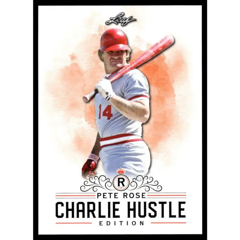 2020 Leaf Pete Rose Charlie Hustle #3 Pete Rose NM-MT Baseball Card - Baseball Card Single