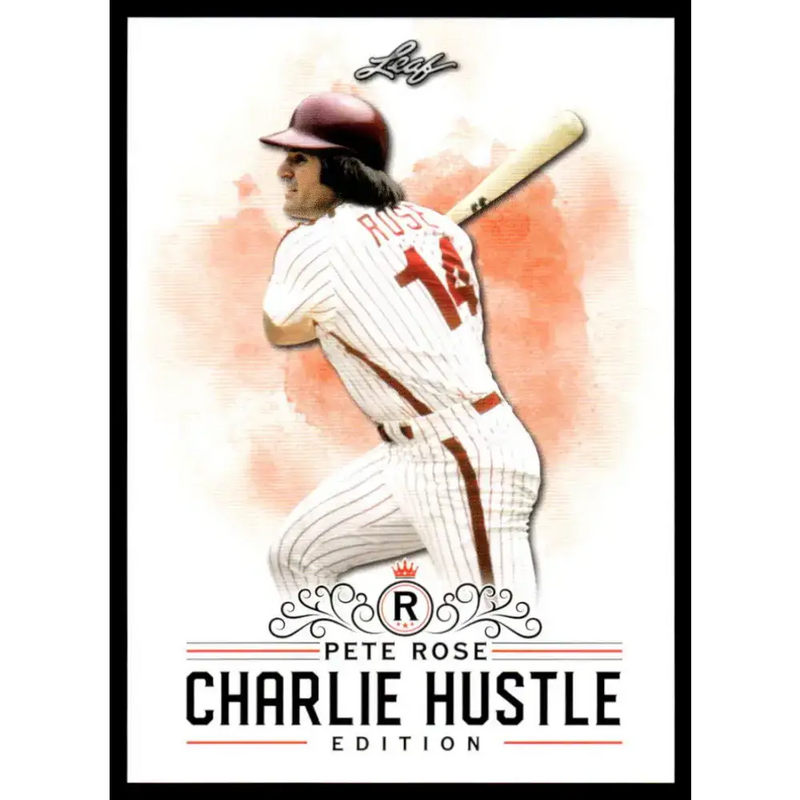 2020 Leaf Pete Rose Charlie Hustle #5 Pete Rose NM-MT Baseball Card - Baseball Card Single
