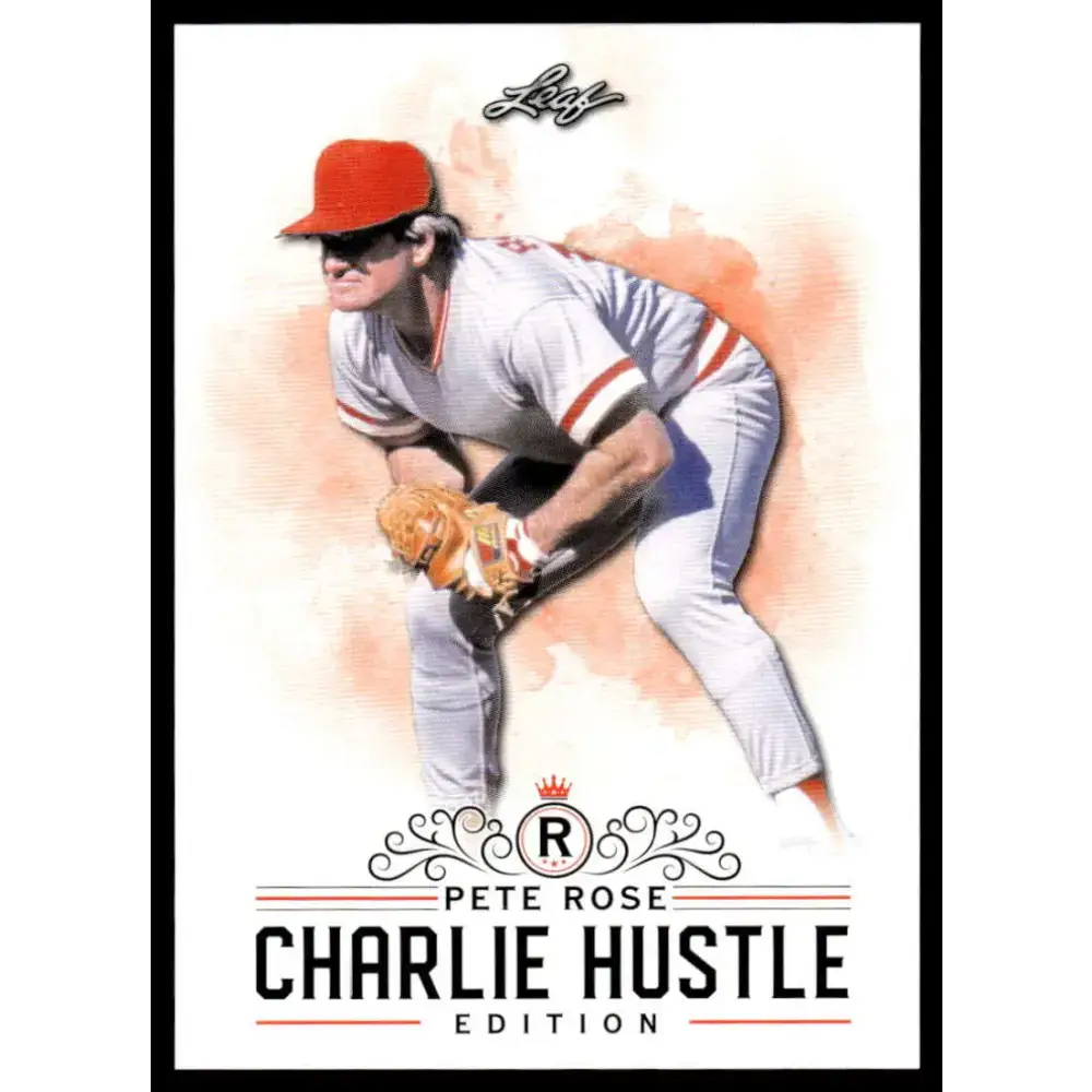 2020 Leaf Pete Rose Charlie Hustle #6 Pete Rose NM-MT Baseball Card - Baseball Card Single