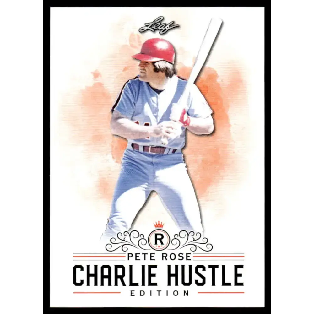 2020 Leaf Pete Rose Charlie Hustle #7 Pete Rose NM-MT Baseball Card - Baseball Card Single