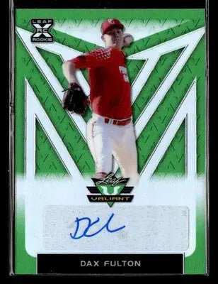 2020 Leaf Valiant #BA-DF1 Dax Fulton #/99 - Baseball Card Single