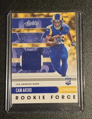 2020 Panini Absolute #25 Cam Akers Rookie Force - Football Card Single