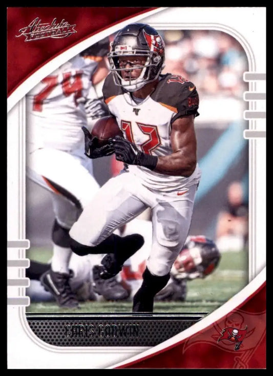 2020 Panini Absolute Chris Godwin #40 Tampa Bay Buccaneers Football Card NFL - Football Card Single