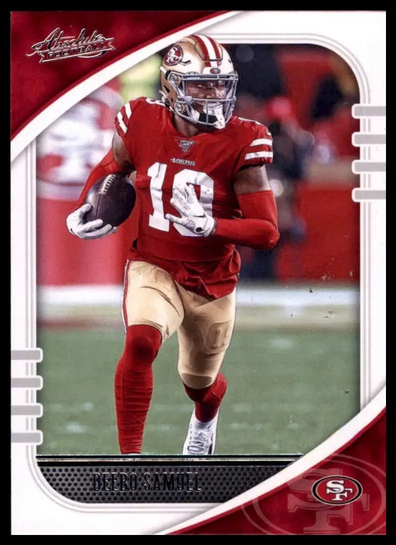 2020 Panini Absolute Deebo Samuel #93 San Francisco 49ers Football Card NFL - Football Card Single