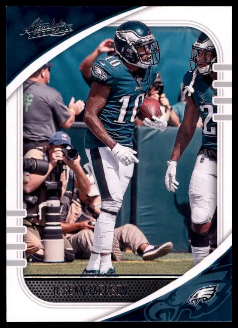 2020 Panini Absolute DeSean Jackson #62 Philadelphia Eagles Football Card NFL - Football Card Single